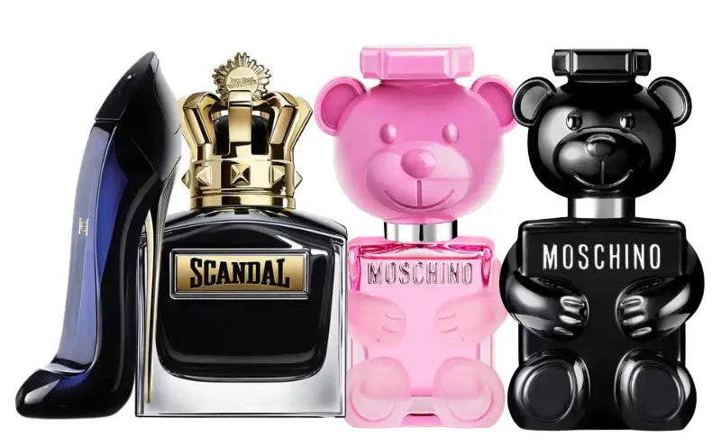 4 parfümből álló szett | Toy Boy, Scandal Man, Toy 2 Bubble Gum, Good Girl