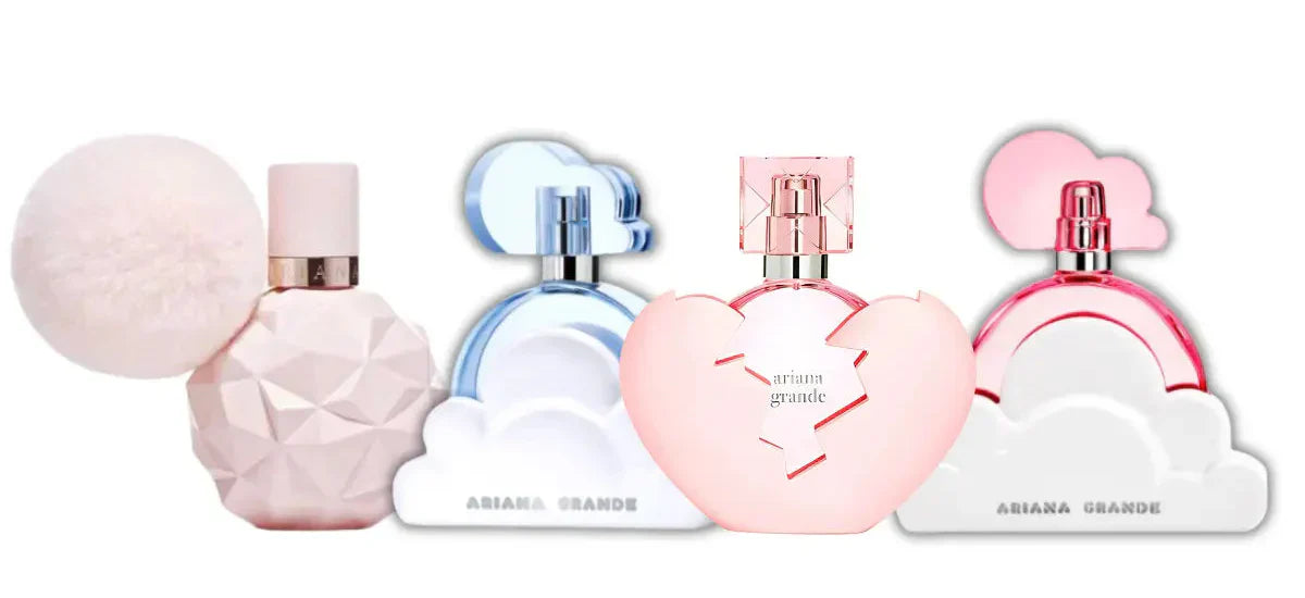 4 parfümből álló szett | Sweet Like Candy, Cloud, Cloud Pink, Thank u Next 100ml